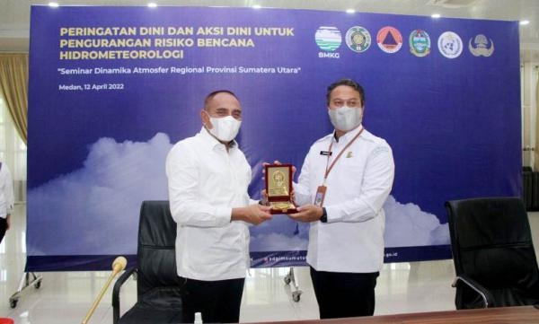 Pemprov Sumut dan BMKG Komitmen Tekan Korban Bencana Alam Hidrometeorologi Hingga Angka 0